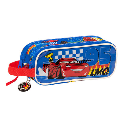 Dvojitý Peračník Cars Race Ready Modrá 21 x 8 6 Cm - Kancelária a Kancelárske Potreby školský Vzdelávací Materiál