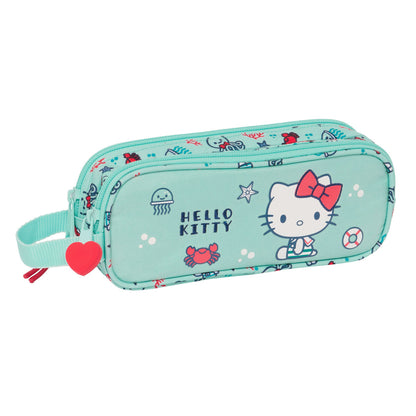 Dvojitý Peračník Hello Kitty Sea Lovers Tyrkysový 21 x 8 6 Cm - Kancelária a Kancelárske Potreby školský