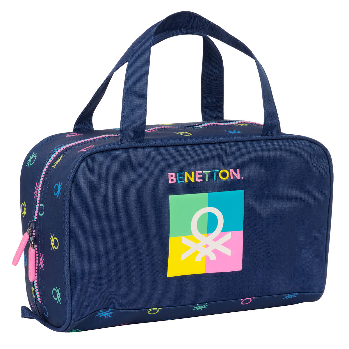 Športové Tašky Benetton Cool Námornícka Modrá 31 x 14 19 Cm - Krása Náradie a Doplnky