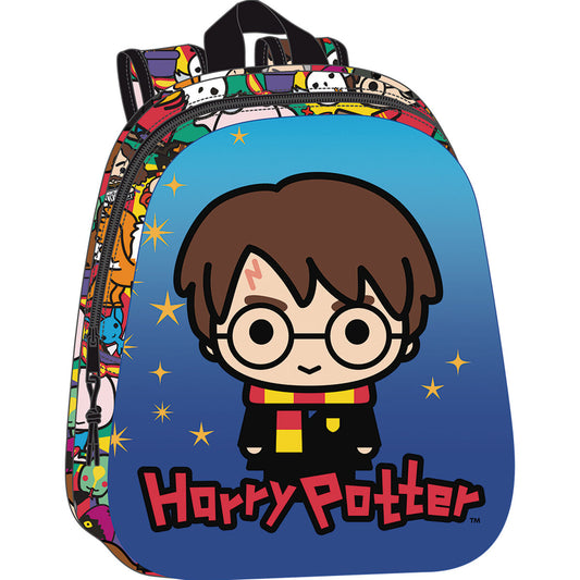 Školský Batoh Harry Potter Modrá Viacfarebná 27 x 33 10 Cm - školské Batohy