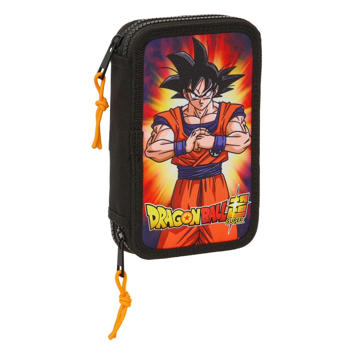 Dvojitý Peračník Plumier Dragon Ball čierna 12.5 x 19.5 4 Cm 28 Kusy - Kancelária a Kancelárske Potreby školský