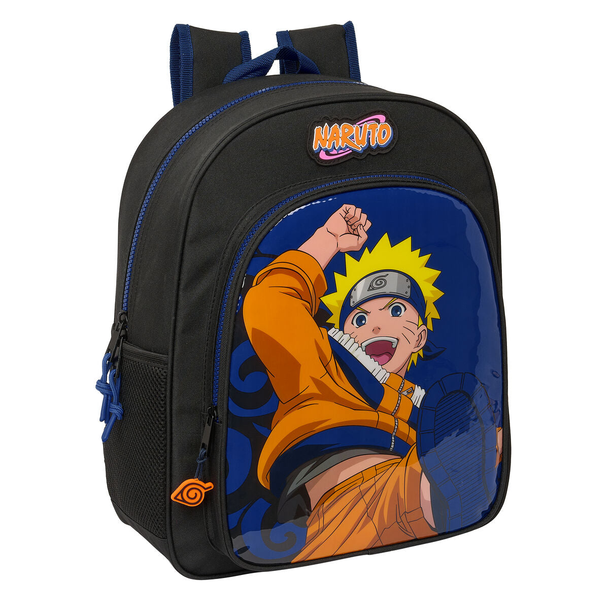 Školský Batoh Naruto Ninja Modrá čierna 32 x 38 12 Cm - Kancelária a Kancelárske Potreby Vzdelávací Materiál