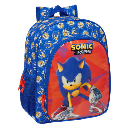 Školský Batoh Sonic Prime Modrá 32 x 38 12 Cm - školské Batohy