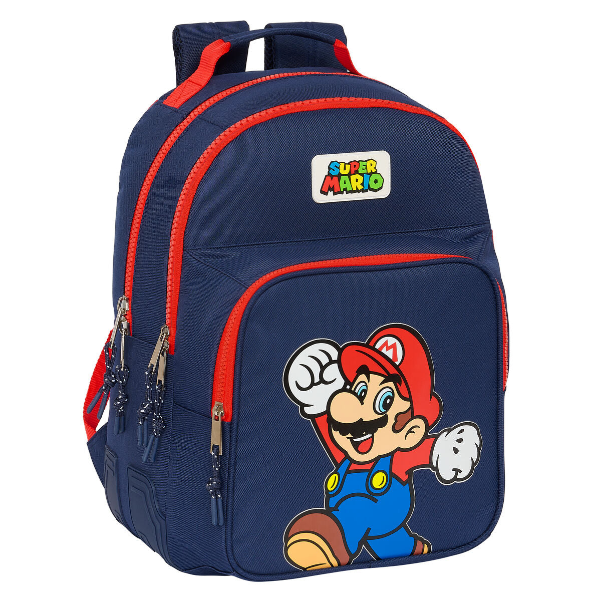 Školský Batoh Super Mario World Námornícka Modrá 32 x 42 15 Cm - školské Batohy