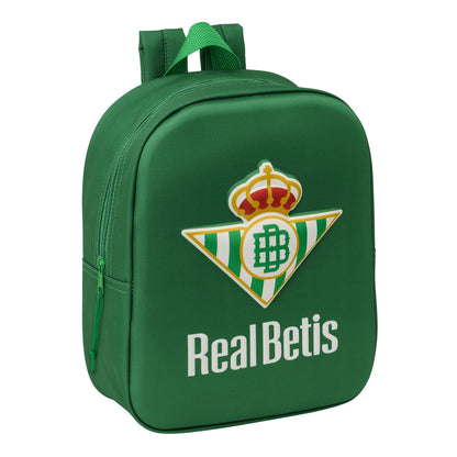 Školský Batoh Real Betis Balompié Zelená 22 x 27 10 Cm 3d - Kancelária a Kancelárske Potreby Vzdelávací Materiál