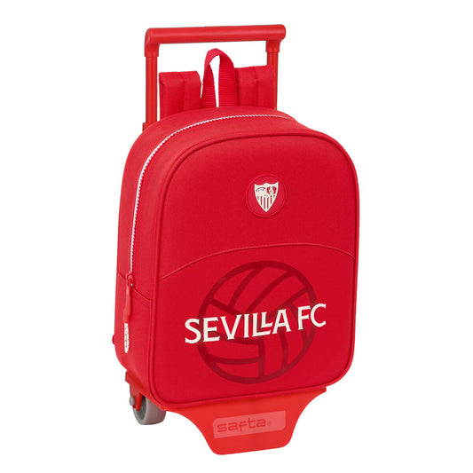 Školská Taška na Kolieskach Sevilla Fútbol Club červená 22 x 27 10 Cm - Kancelária a Kancelárske Potreby