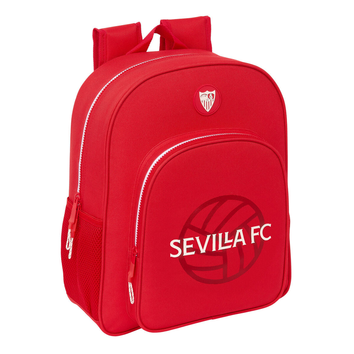 Školský Batoh Sevilla Fútbol Club červená 32 x 38 12 Cm - Kancelária a Kancelárske Potreby Vzdelávací Materiál