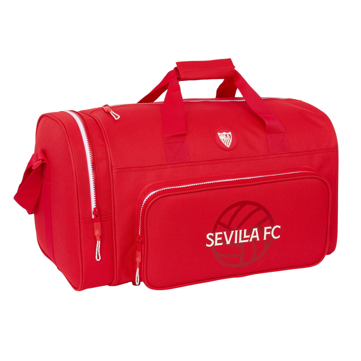 Športová Taška Sevilla Fútbol Club červená 47 x 26 27 Cm - športy a Outdoor športové Tašky