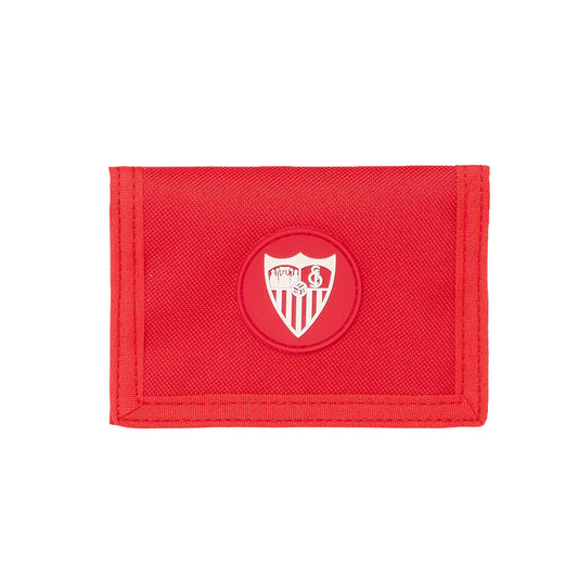 Peňaženka Sevilla Fútbol Club červená 12,5 x 9,5 1 Cm - Batožina Peňaženky Peňaženky na Drobné a Puzdra Karty