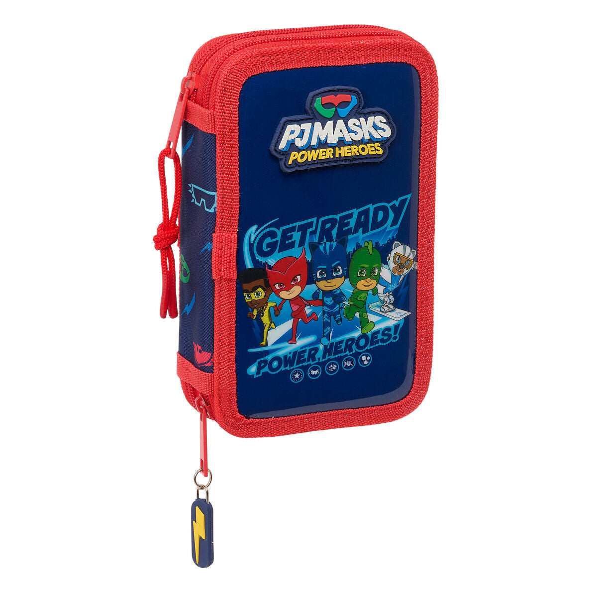 Školské Púzdro Pj Masks Ready Námornícka Modrá 12.5 x 19.5 4 Cm 28 Kusy - Kancelária a Kancelárske Potreby