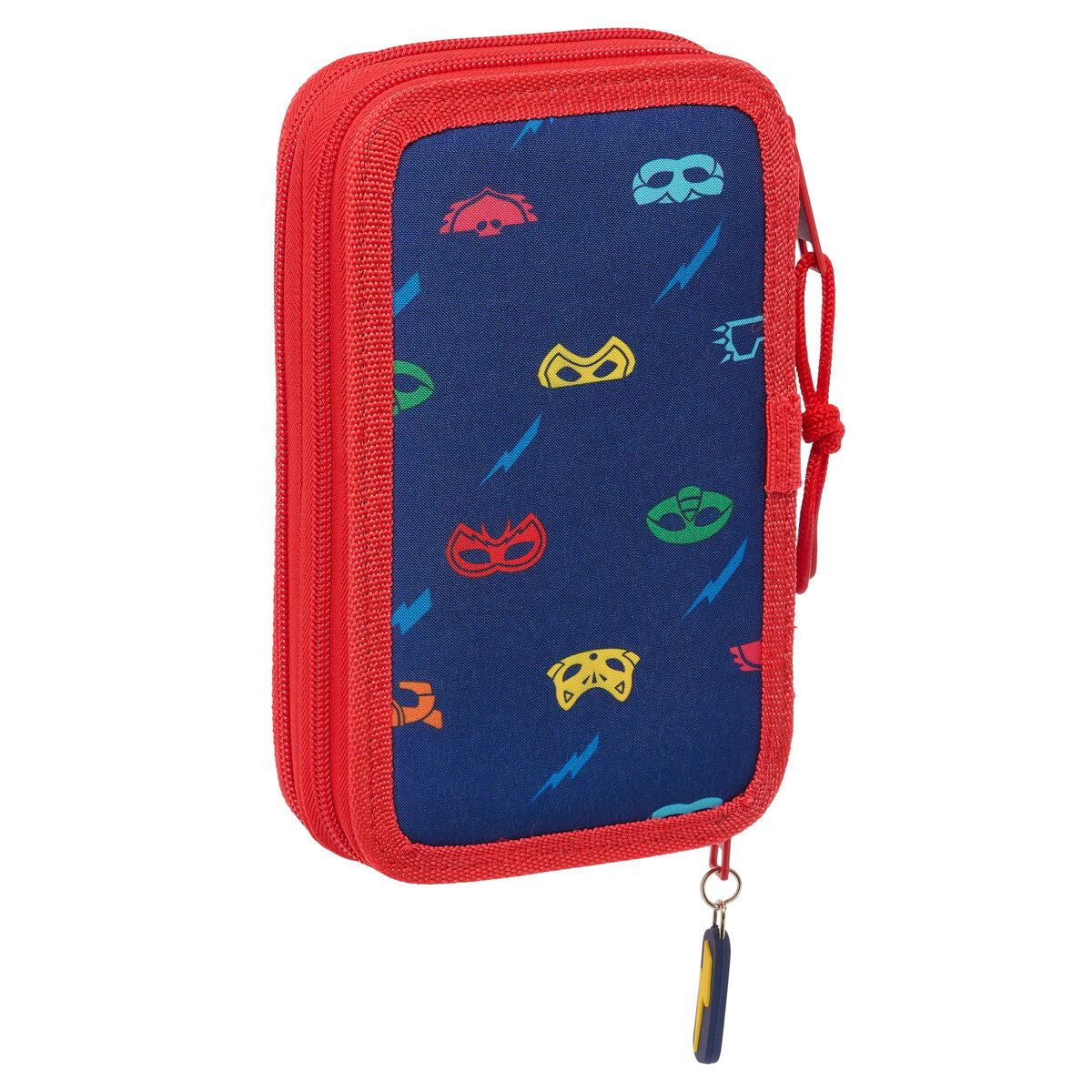 Školské Púzdro Pj Masks Ready Námornícka Modrá 12.5 x 19.5 4 Cm 28 Kusy - Kancelária a Kancelárske Potreby