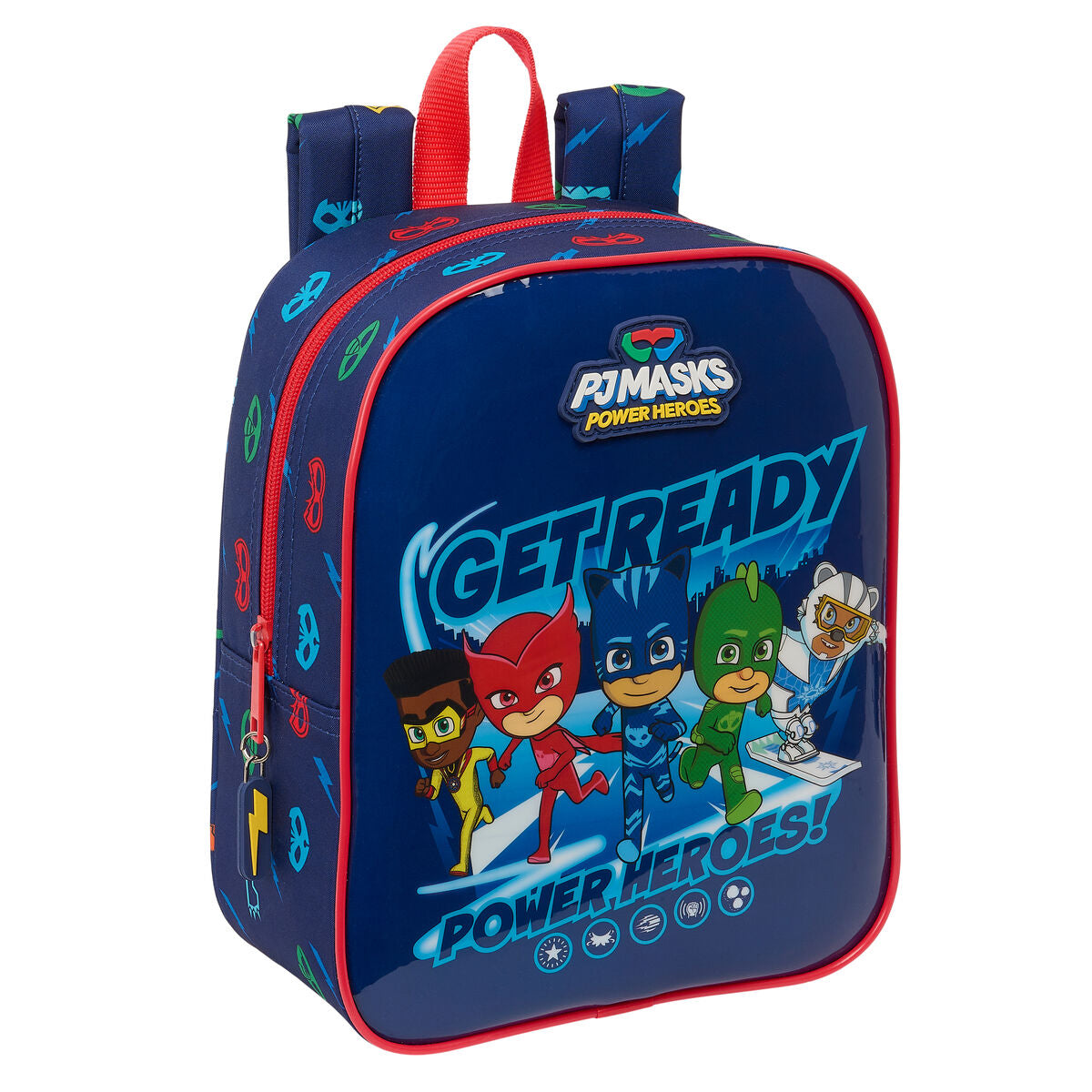 Školský Batoh Pj Masks Ready Námornícka Modrá 22 x 27 10 Cm - Kancelária a Kancelárske Potreby Vzdelávací Materiál