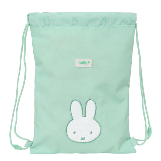 Batoh so šnúrkami Miffy Menta Mätová 26 x 34 1 Cm - Kancelária a Kancelárske Potreby školský Vzdelávací Materiál