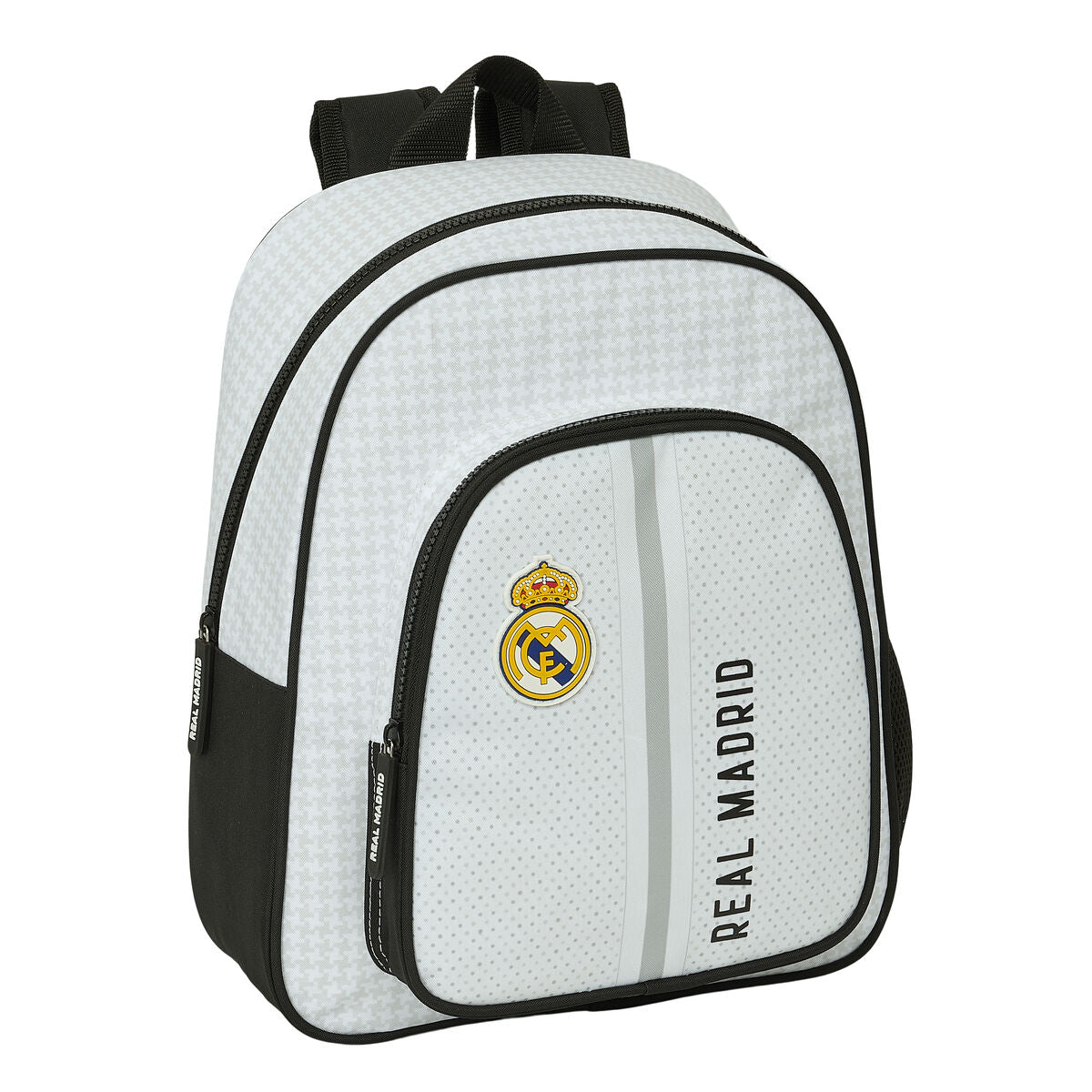 Školský Batoh Real Madrid C.f. 24/25 Biela Sivá 28 x 34 10 Cm - školské Batohy