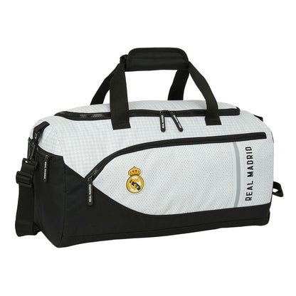 Športová Taška Real Madrid C.f. 24/25 Biela Sivá 50 x 25 Cm - športy a Outdoor športové Tašky