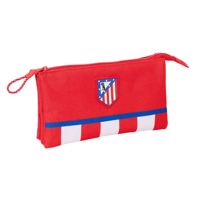 Trojitý Peračník Atlético Madrid červená 22 x 12 3 Cm - Kancelária a Kancelárske Potreby školský Vzdelávací Materiál