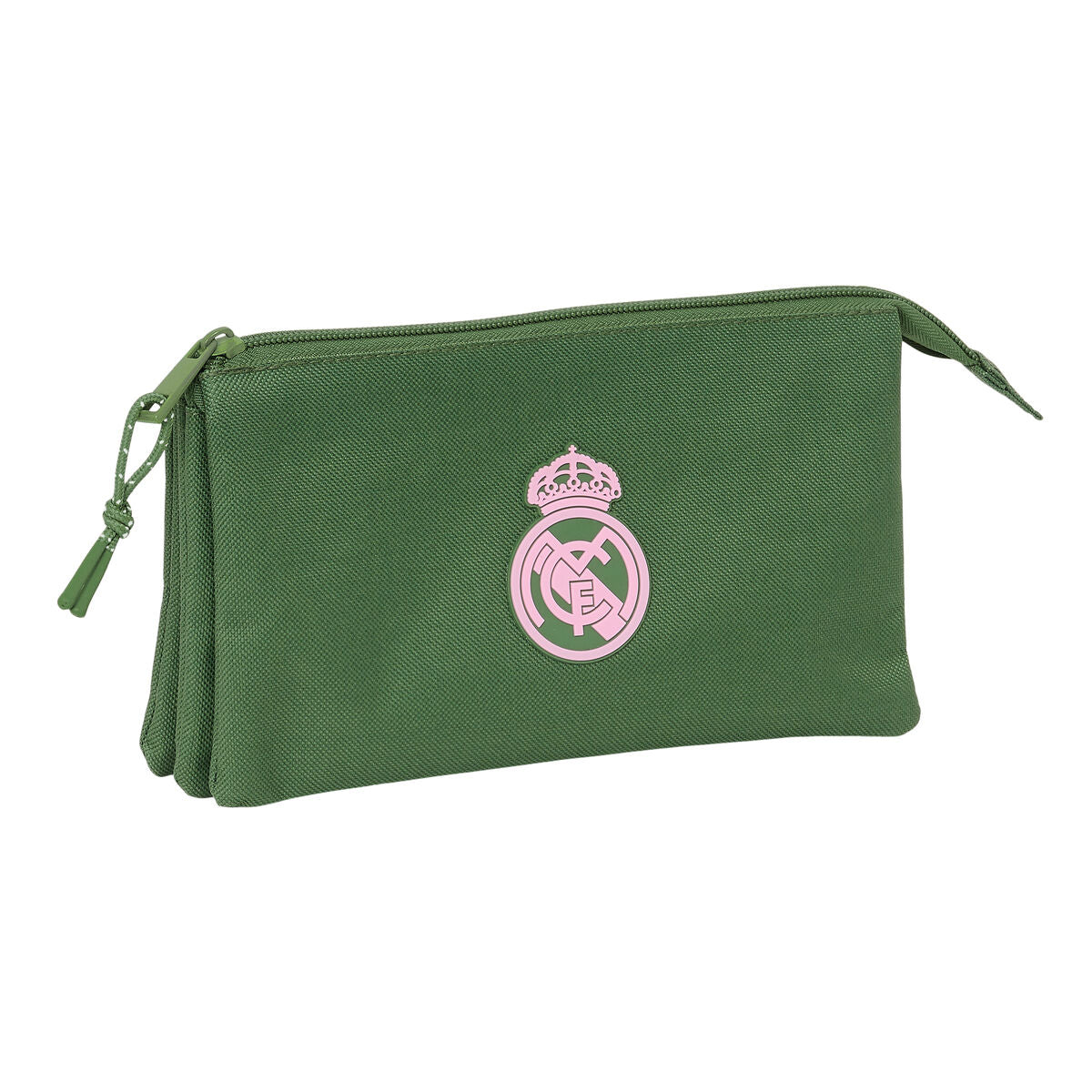 Trojitý Peračník Real Madrid C.f. Khaki 22 x 12 3 Cm - Kancelária a Kancelárske Potreby školský Vzdelávací Materiál