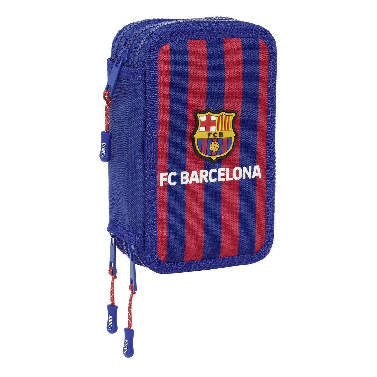 Trojitý Peračník F.c. Barcelona 24/25 Hnedočervená Námornícka Modrá 12,5 x 19,5 5,5 Cm 36 Kusy - Kancelária