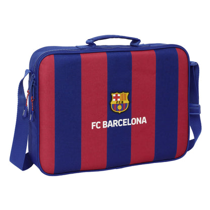 Školský Batoh F.c. Barcelona 24/25 Hnedočervená Námornícka Modrá 38 x 28 6 Cm Peňaženka - Kancelária