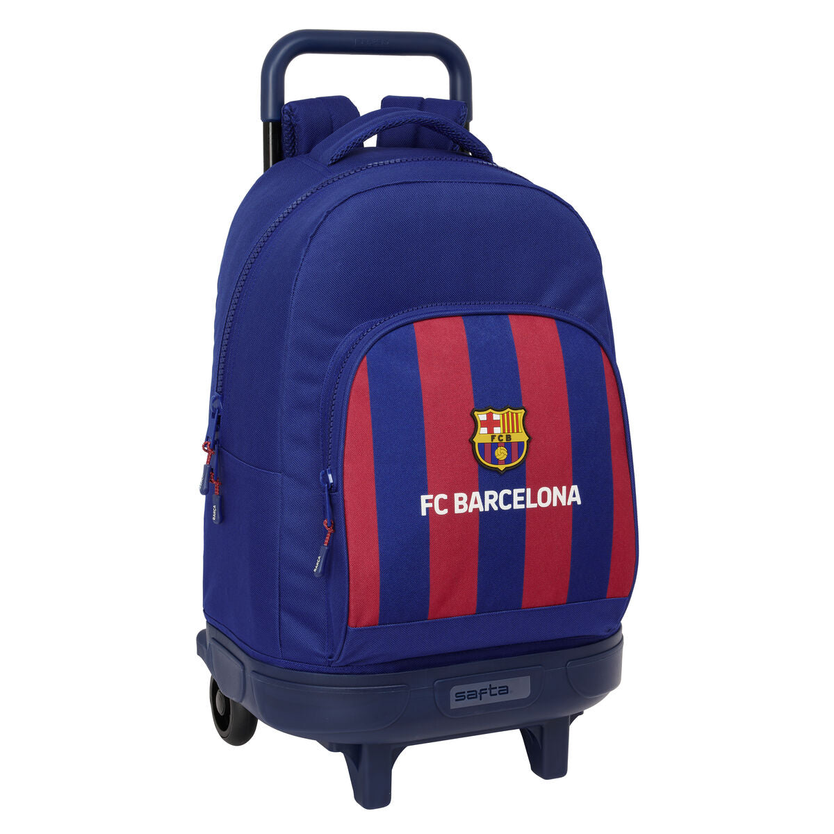 Školská Taška na Kolieskach F.c. Barcelona 24/25 Hnedočervená Námornícka Modrá 33 x 45 22 Cm - Kancelária