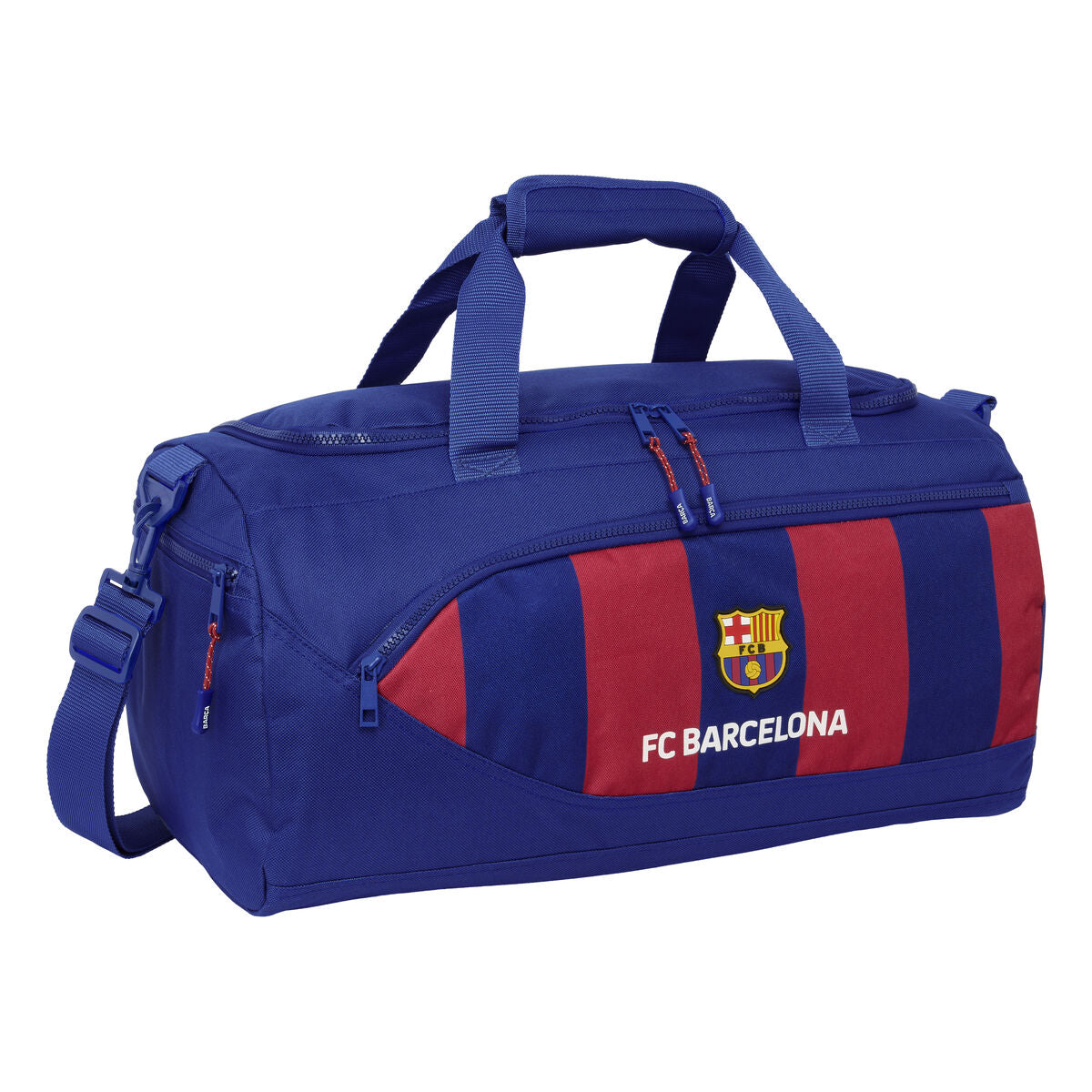 Športová Taška F.c. Barcelona 24/25 Hnedočervená Námornícka Modrá 50 x 25 Cm - športy a Outdoor športové Tašky