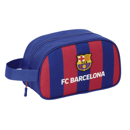 Cestovná Súprava F.c. Barcelona 24/25 Hnedočervená Námornícka Modrá športový 26 x 15 12 Cm - Krása Náradie a Doplnky