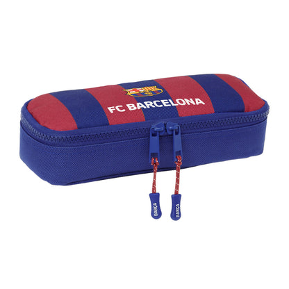 Taštička F.c. Barcelona 24/25 Hnedočervená Námornícka Modrá 22 x 5 8 Cm - Kancelária a Kancelárske Potreby