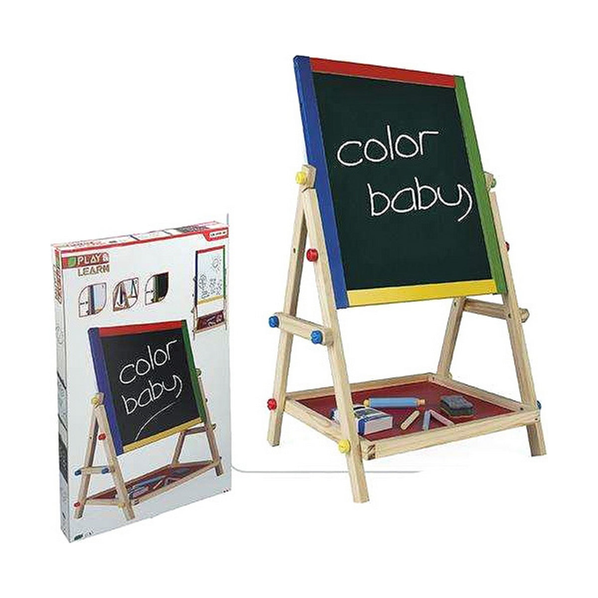 Obojstranná Tabuľa Colorbaby Doplnky 65 x 38 Cm - Hračky a Hry Tvorivé činnosti