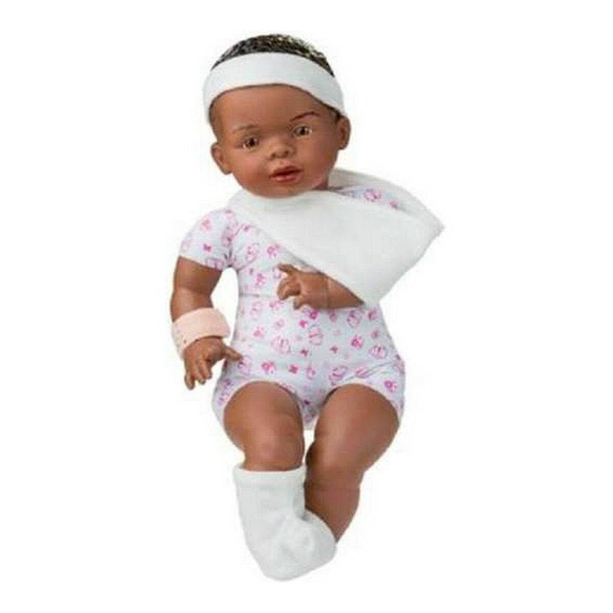 Bábika Bábätko Berjuan Newborn Afričanka 45 Cm (45 Cm) - Hračky a Hry Bábiky Doplnky