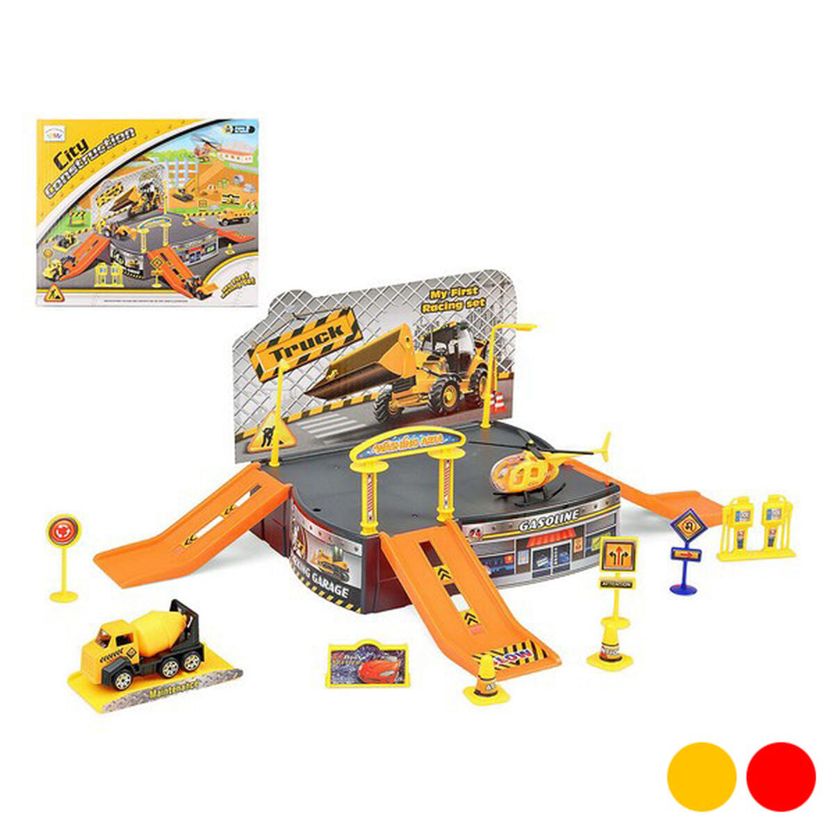 Dráha s Rampami City Truck 112107 - Hračky a Hry Bábiky Postavičky - Bigbuy Fun