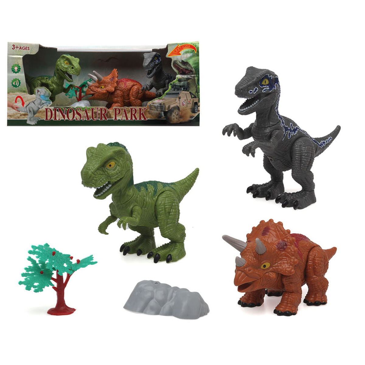 Dinosaurus Viacfarebná - Dinosaury - Bigbuy Fun