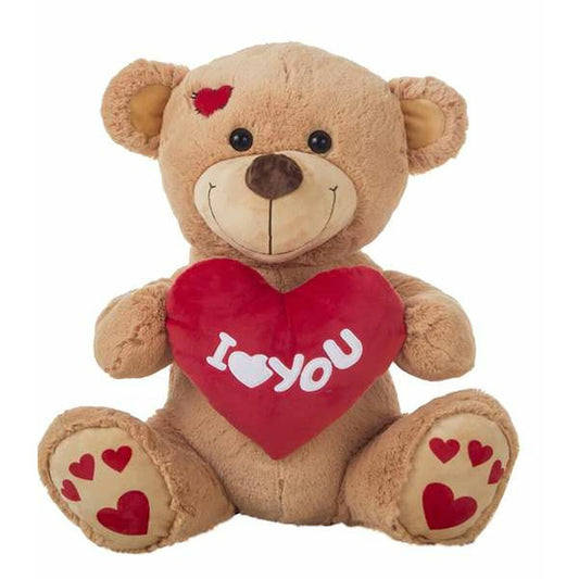 Plyšák i Love You Medveď 55 Cm Gaštanová - Hračky a Hry Plyšové Hračky - Bigbuy Kids