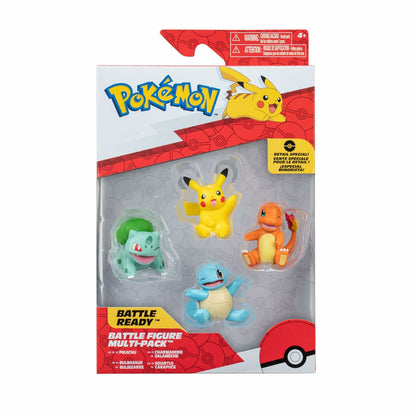 Figúrk Pokémon Kanto 5 Cm 4 Kusy - Rozprávkové