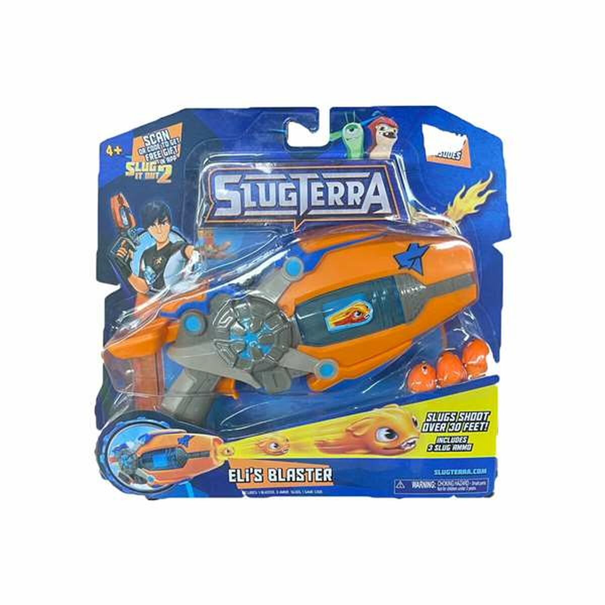 Pištoľ na Penovými Nábojmi Bizak Slugterra Eli’s Blaster - Hračky a Hry Outdoor športy