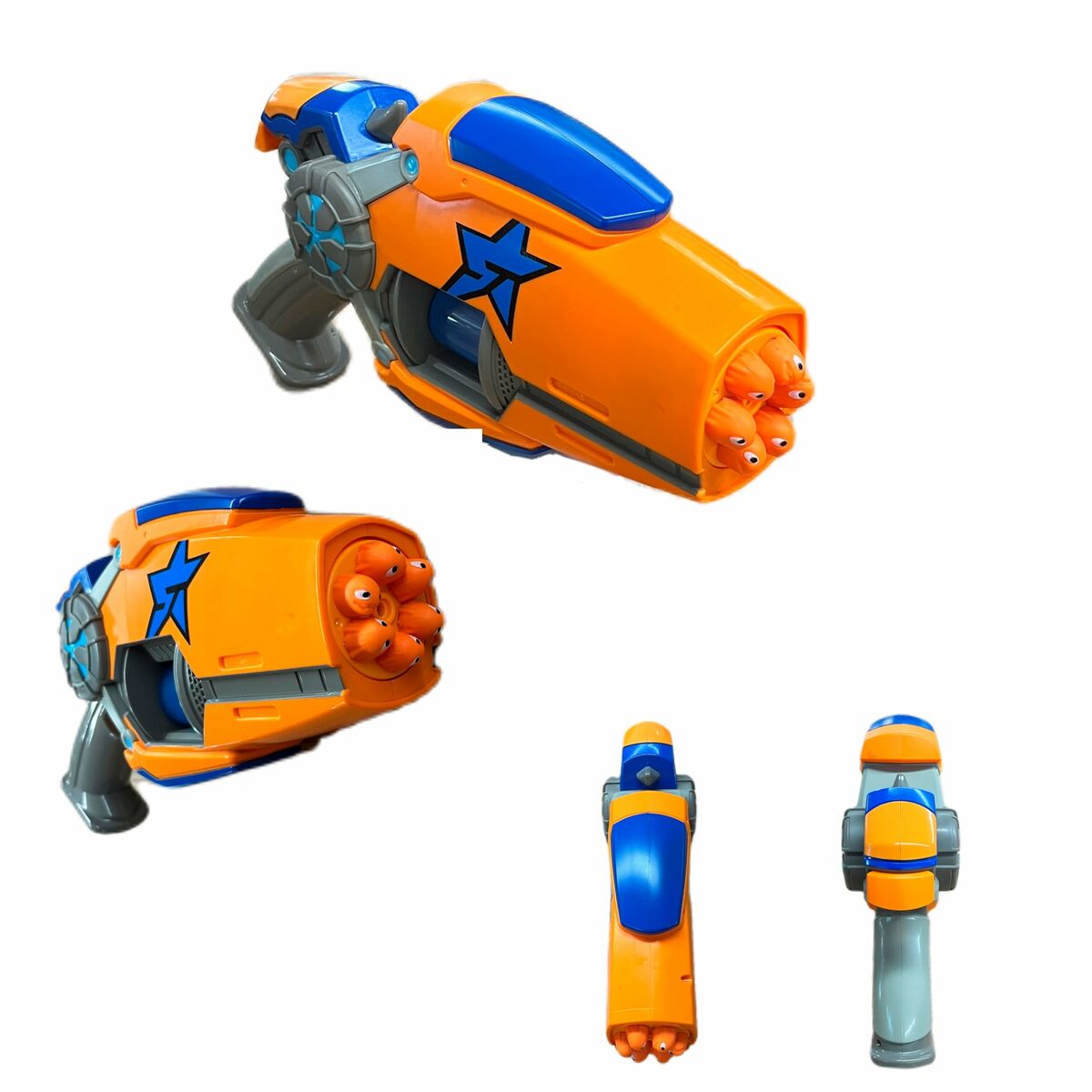 Pištoľ na Penovými Nábojmi Bizak Slugterra Eli’s Megamorph Blaster Oranžová - Hračky a Hry Kostýmy Príslušenstvo