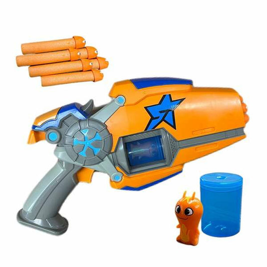 Pištoľ na Penovými Nábojmi Bizak Slugterra Eli’s Megamorph Blaster Oranžová - Hračky a Hry Kostýmy Príslušenstvo