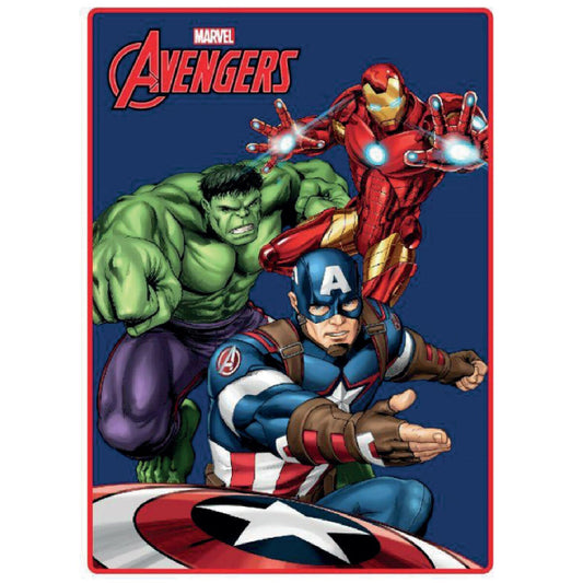 Deka The Avengers Super Heroes 100 x 140 Cm Viacfarebná Polyester - Domácnosť a Kuchyňa Bytový Textil