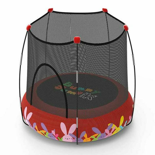 Trampolína Pl0080 červená (120 x 35 Cm) - Hračky a Hry Outdoor športy - Bigbuy Fun