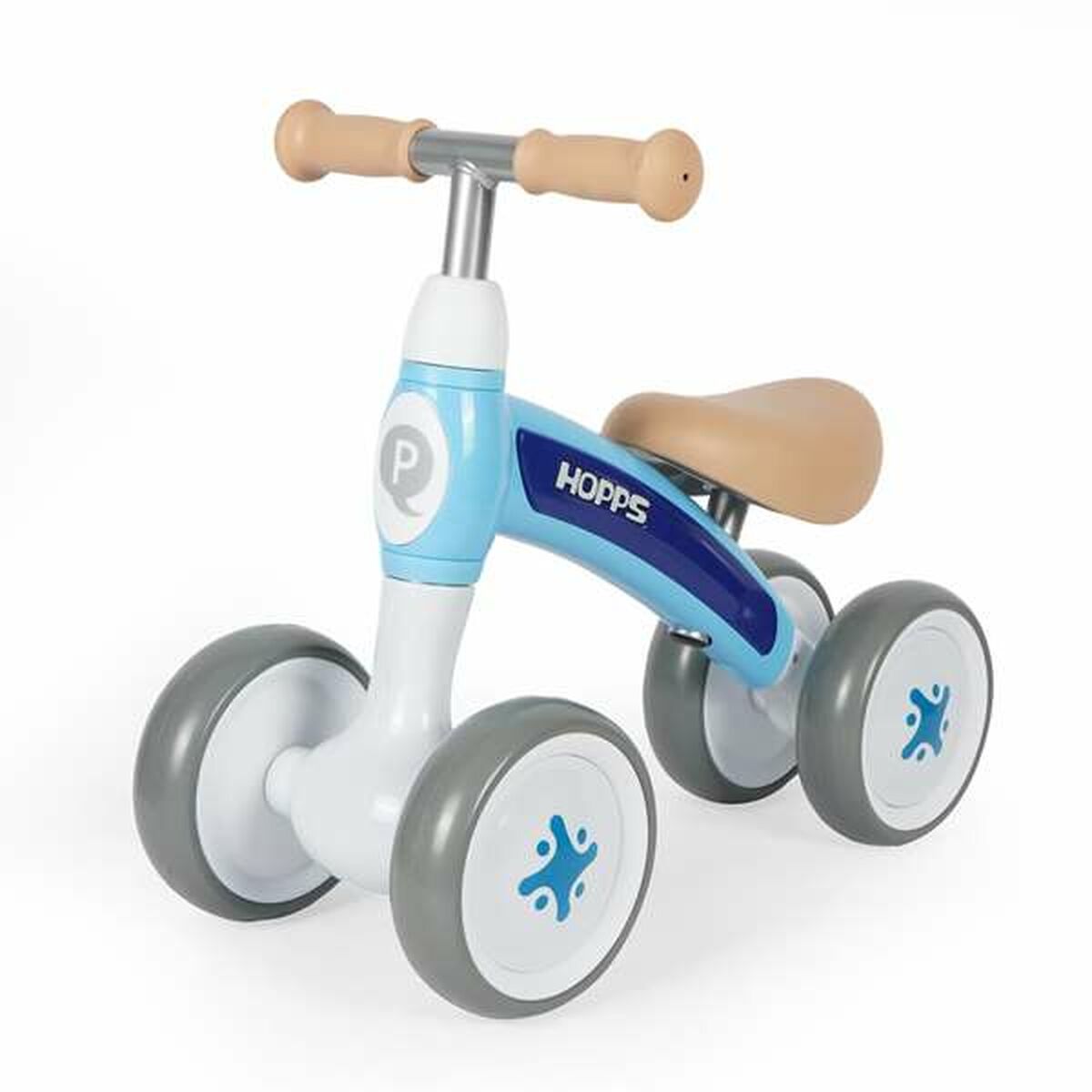 Detský Bicykel Baby Walkers Hopps Modrá Bez Pedálov - Odrážadlá - Bb