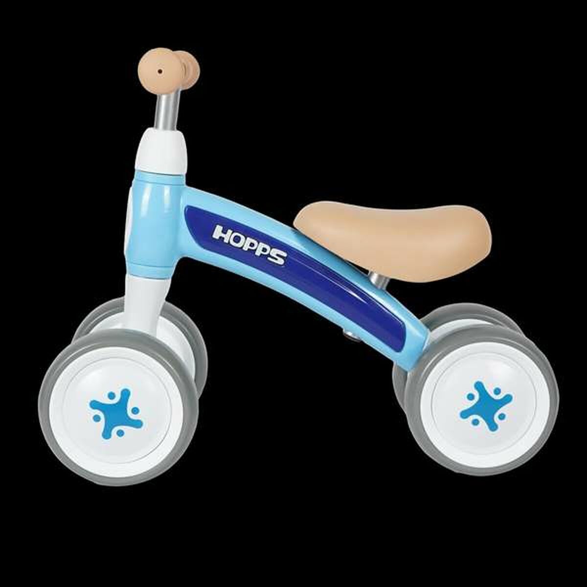 Detský Bicykel Baby Walkers Hopps Modrá Bez Pedálov - Odrážadlá - Bb