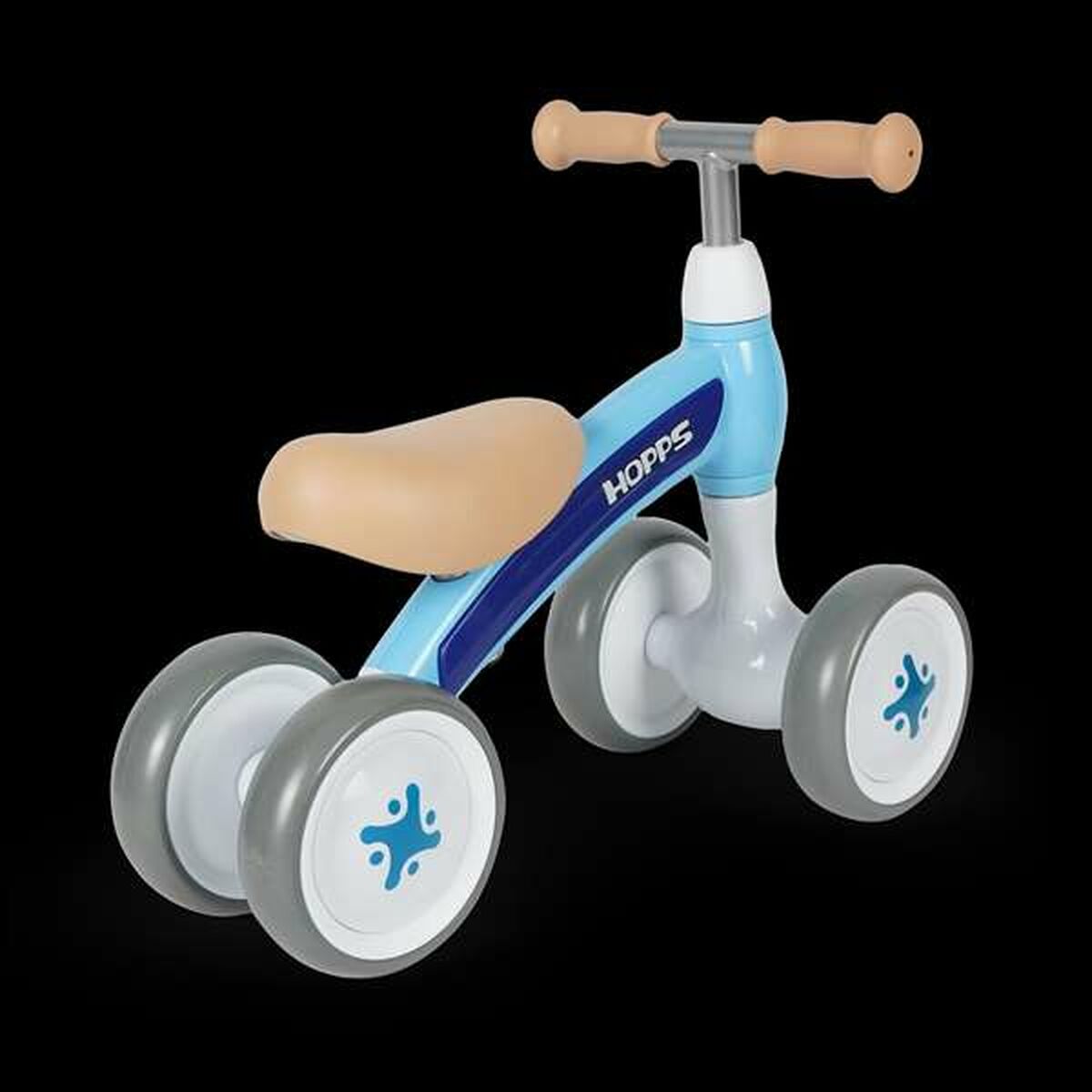 Detský Bicykel Baby Walkers Hopps Modrá Bez Pedálov - Odrážadlá - Bb