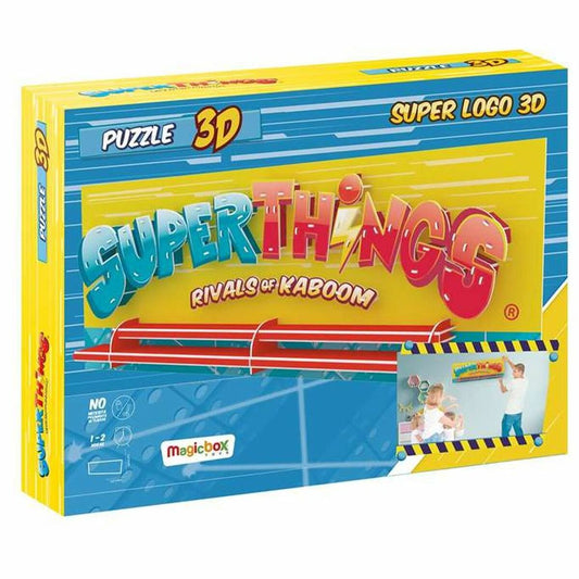 3d Puzzle Superlogo Superthings (80 x 31 7 Cm) - Hračky a Hry Hlavolamy - Superthings