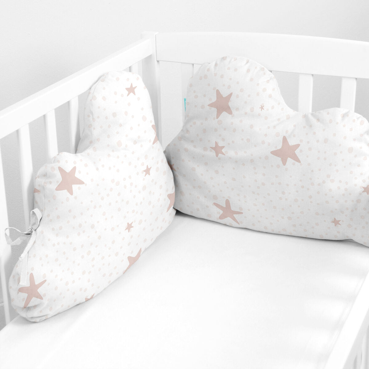 Ochrana Detskej Postieľky Happyfriday Basic Kids Little Star Ružová 60 x 40 Cm - Dieťa Spálňa