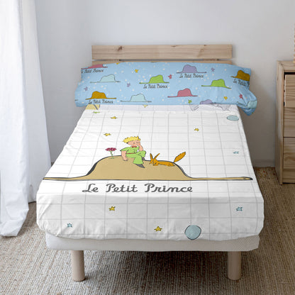 Prešívané Obliečky Bez Výplne Happyfriday Le Petit Prince Imagination Viacfarebná 80/90 Cm Posteľ 2 Kusy - Dieťa Spálňa