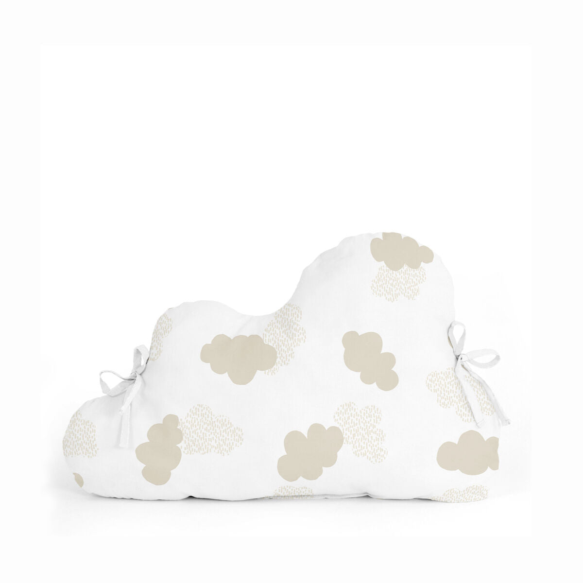 Ochrana Detskej Postieľky Happyfriday Basic Kids Clouds Béžová 60 x 40 Cm - Dieťa Spálňa