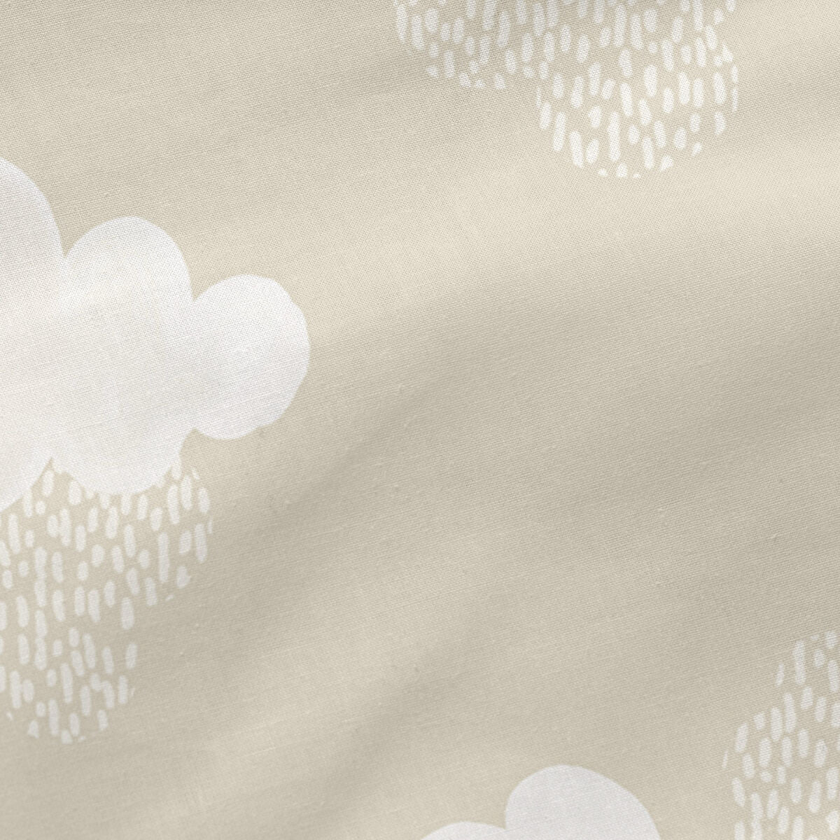 Prešívané Obliečky s Náplňou Happyfriday Basic Clouds Béžová 105 x 200 Cm - Domácnosť a Kuchyňa Bytový Textil