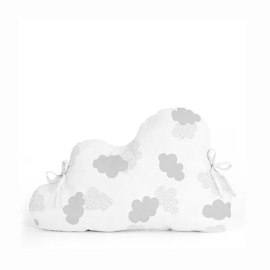 Ochrana Detskej Postieľky Happyfriday Basic Kids Clouds Sivá 60 x 40 Cm - Dieťa Spálňa