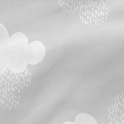 Prešívané Obliečky s Náplňou Happyfriday Basic Clouds Sivá 105 x 200 Cm - Domácnosť a Kuchyňa Bytový Textil