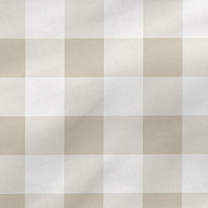 Prešívané Obliečky s Náplňou Happyfriday Basic Béžová 105 x 200 Cm Vichy Káro - Domácnosť a Kuchyňa Bytový Textil