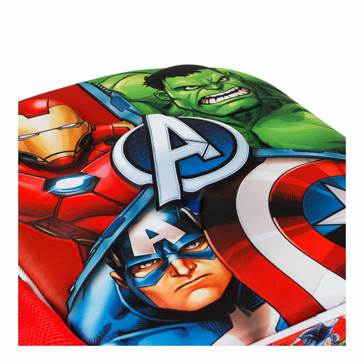 Školský Batoh 3d The Avengers Karactermania červená 26 x 11 31 Cm - Kancelária a Kancelárske Potreby Vzdelávací Materiál